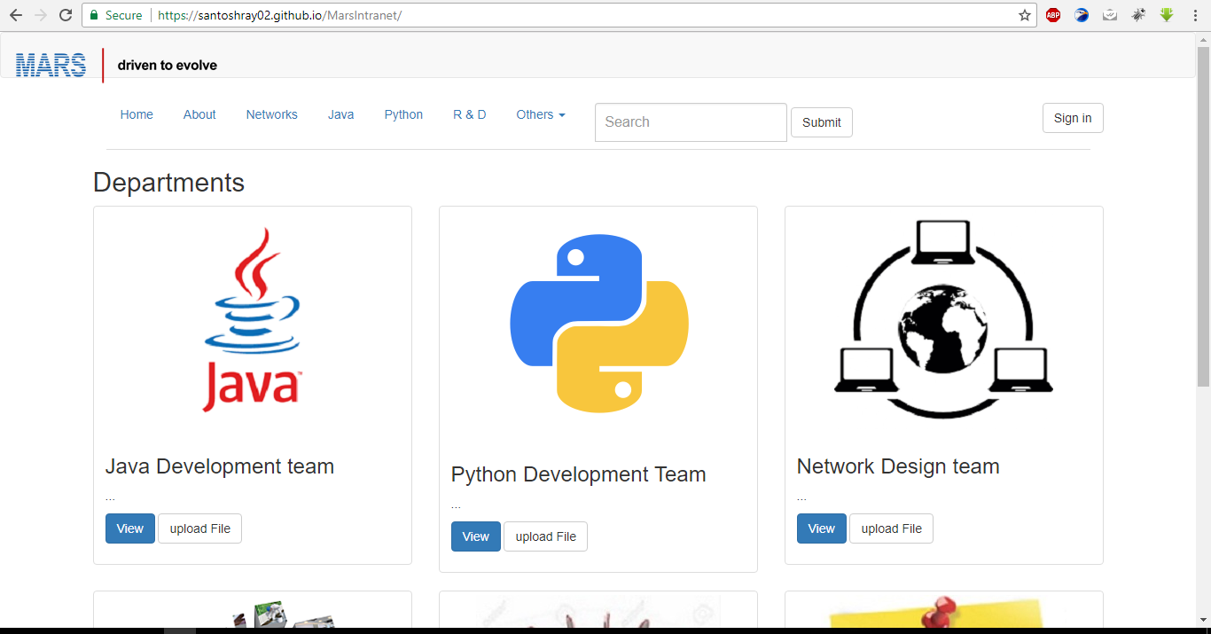 Intranet Portal